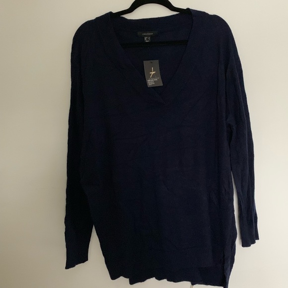 Atmosphere Sweaters - Atmosphere | Blue Wool Blend Sweater